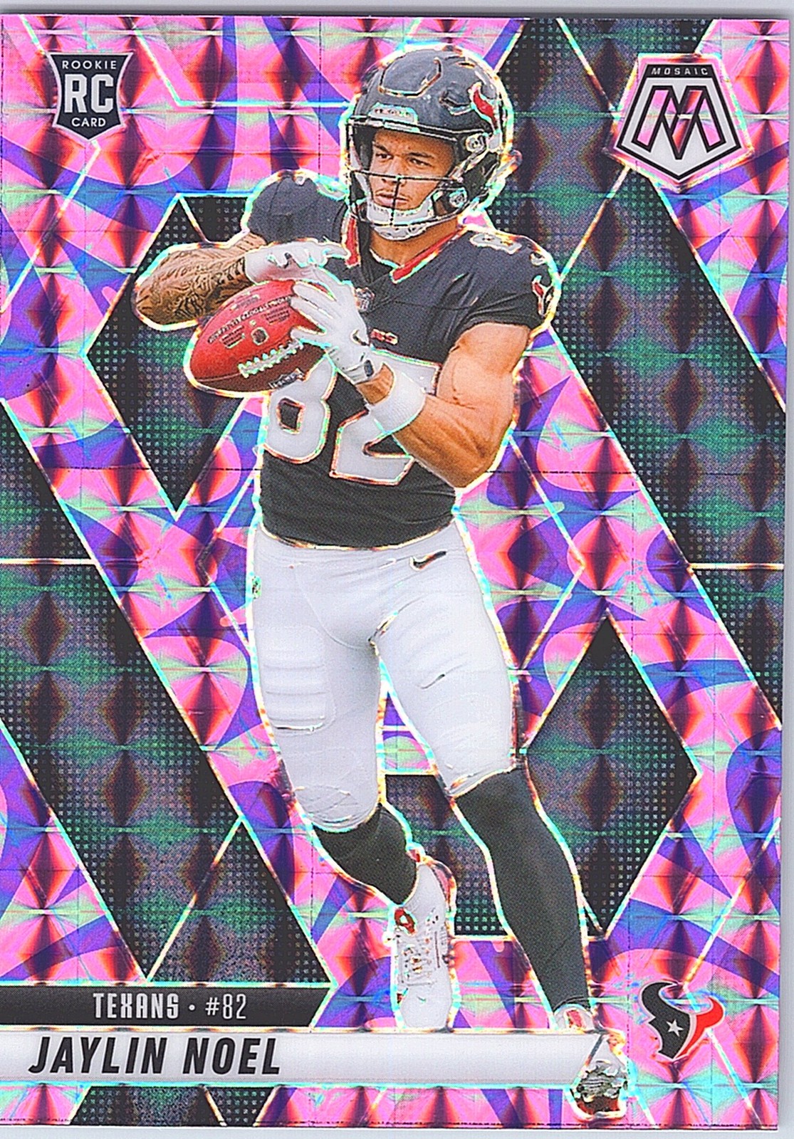 2025 Panini Mosaic #373 Jaylin Noel Mosaic Reactive Purple