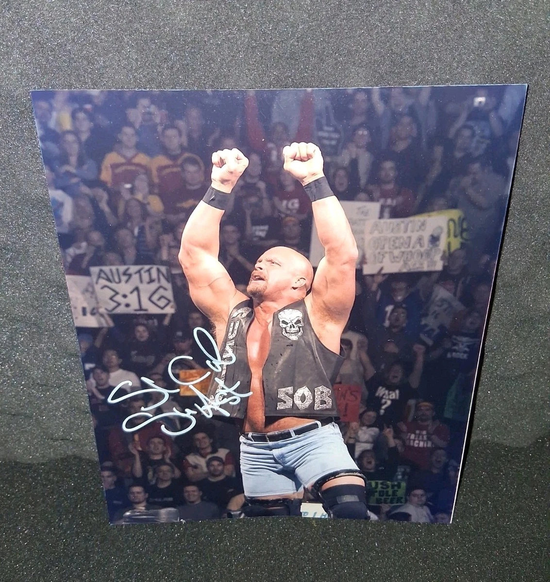 Las mejores ofertas en Stone Cold Steve Austin WWE Wrestling fotos