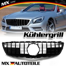 Sport Kühlergrill Gitter Für Mercedes Benz SL-Klasse R231 2013-2016 Schwarz