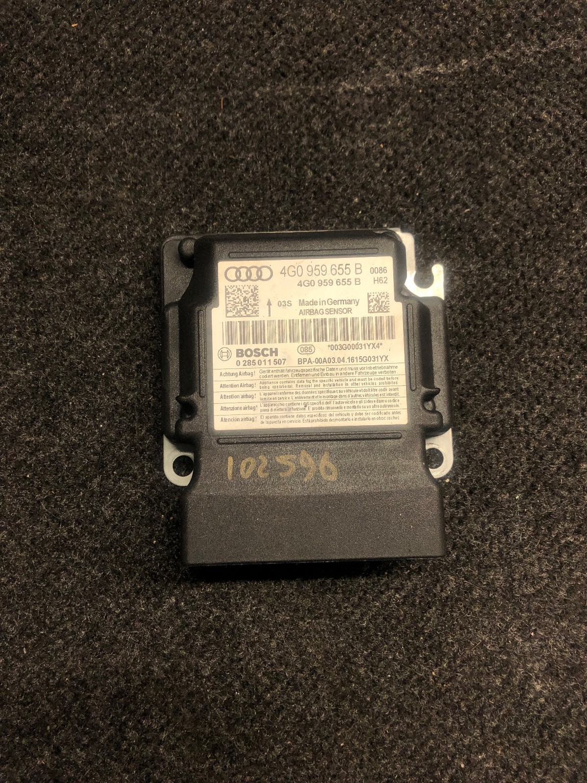 2016-2018 Audi A6 S6 A7 S7 Module  15-18 Lamborghini Huracan Module 4G0959655B