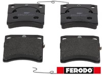 Ferodo FVR1131 Bremsbelagsatz FüR Scheibenbremse Bremsbelagsatz FüR VW