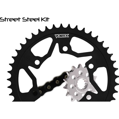 Vortex Sprocket/Chain Kit Black CK6154