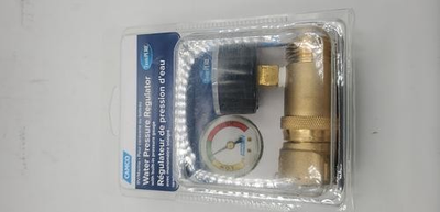 #ad #ad Water Pressure Regulator RV Brass Valve Gauge Hose Adapter Fitting Camco 40064 $20.95