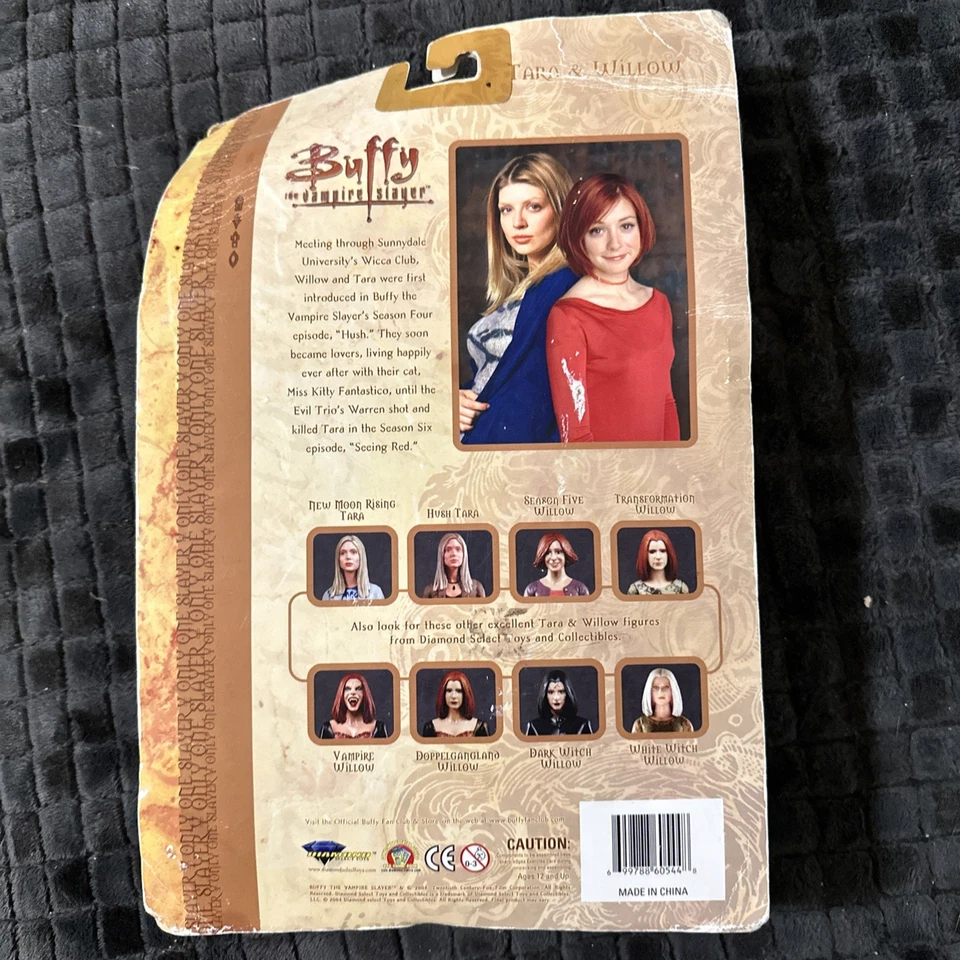 Figuras RARAS Buffy The Vampire Slayer - Willow & Tara "Together Forever" 2004 Foto 2 de 2