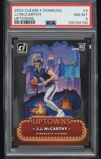 2024 Panini Clearly Donruss - Uptowns J.J. McCarthy #9 (RC)