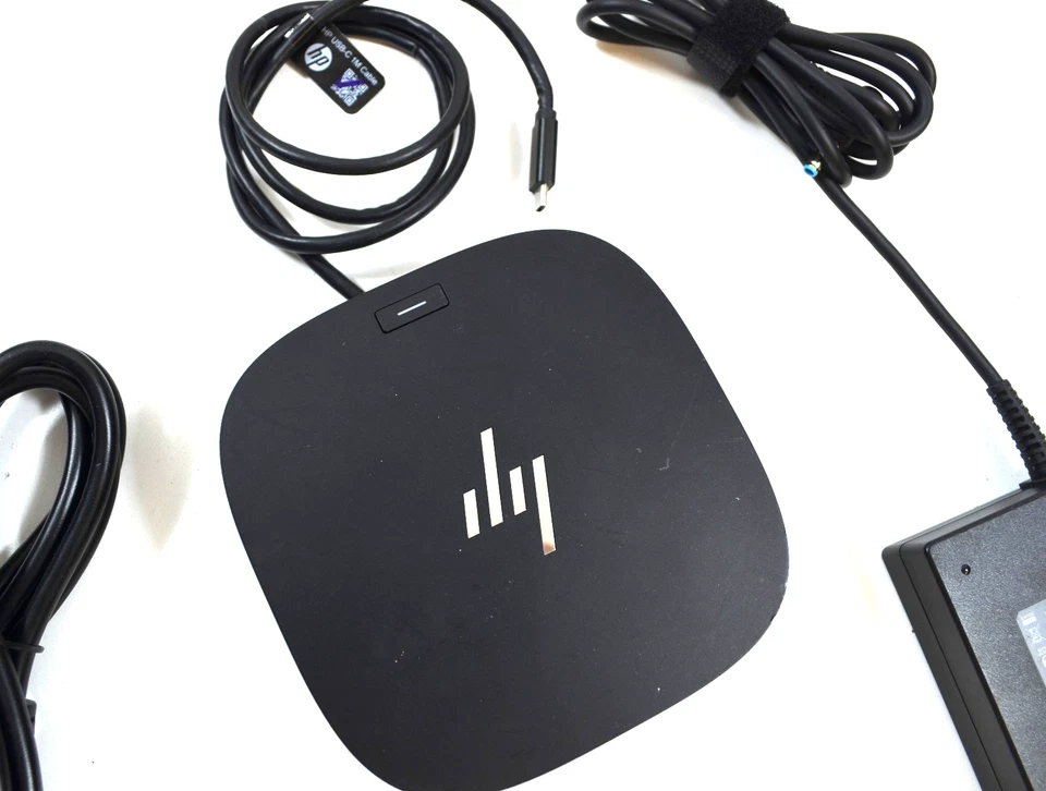 HP HSN-IX02 USB C/A Universal Dock G2 USB2.0 USB3.0 HDMI, DP/Mini DP Anschuß - Bild 3 von 4