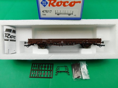 E24 Roco H0 Güterwagen 474617 ÖBB Rungenwagen AC KKK OVP TOP | Zustand: Gebraucht