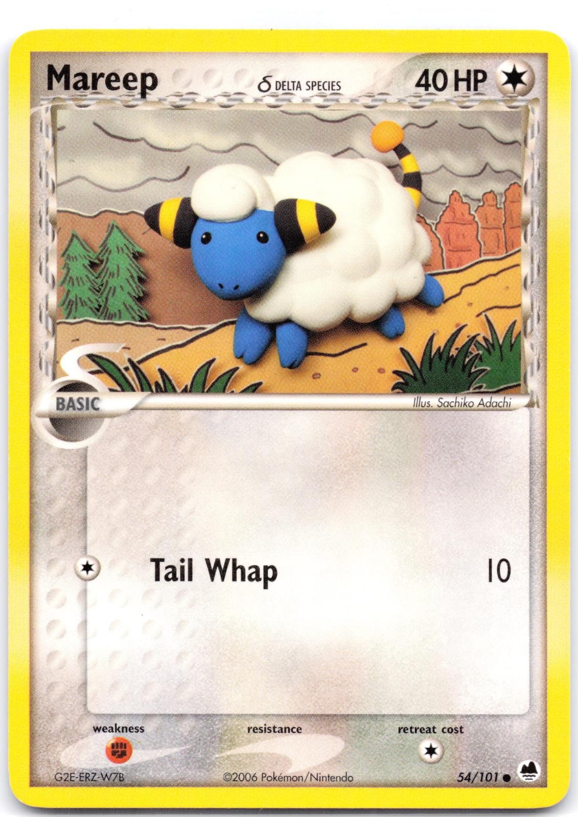 Mareep 54/101 Dragon Frontiers LP