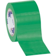 3" x 36 yds. Green Tape Logic Solid Vinyl Safety Tape 6 Mil 3 PACK