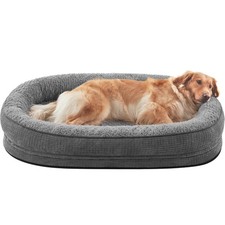 JOEJOY Orthopedic Dog Beds Large Sized Dog, XL Egg-Crate Memory Foam Pet Couc...
