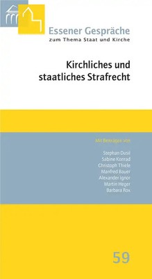 Essener Gespräche zum Thema Staat und Kirche, Band 59