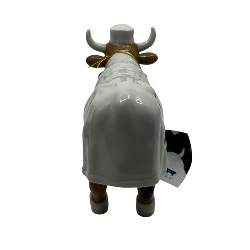 Cow Parade Nurse Nightencow Ceramic Cow Figurine New With Box Doctor Gift - Picture 5 of 7