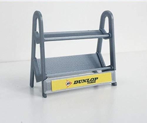 Greenhills Slot Car Tyre Rack Grey 1.32 Scale - NEW - G1959