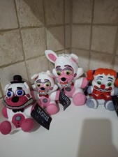 FNAF Five Nights At Freddy's Sister Location Plush Bundle Lot Of 4
