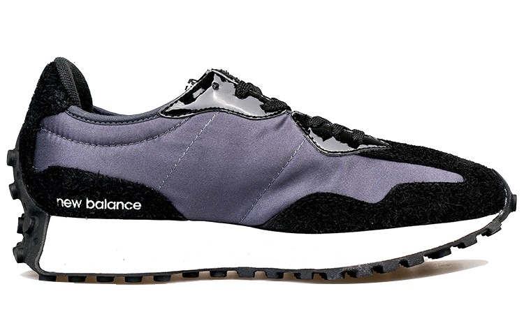 Size 8 - New Balance 327 Black Grey W for sale online | eBay