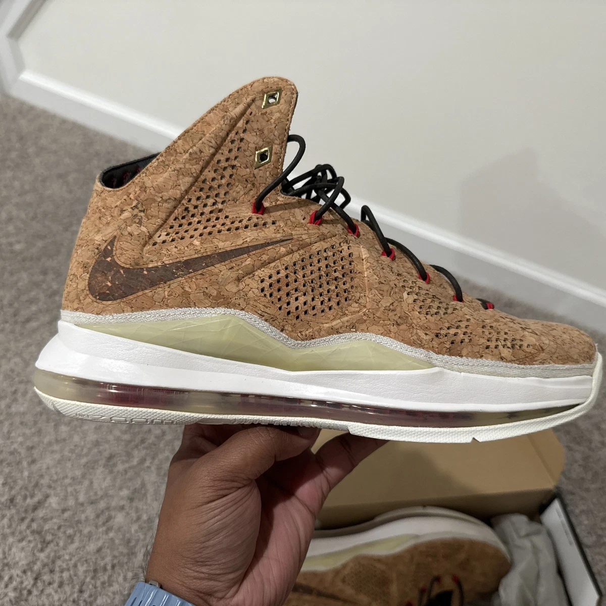Nike LeBron 10 EXT QS Cork | eBay