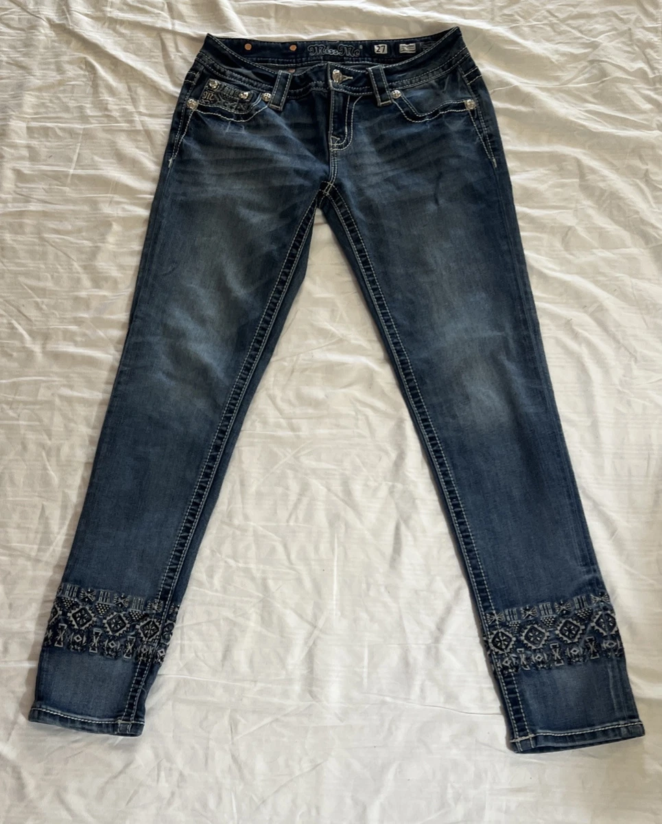 Miss Me 27 in Inseam Low (6.5-8.5 in) Rise Jeans for Women for