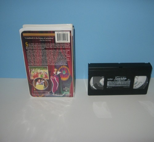 Schneewittchen & die sieben Zwerge VHS Meisterwerk Walt Disney Klapphülle - Bild 2 von 2