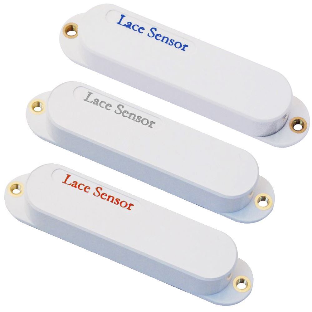 Lace Sensor Blue Silver Red Strat Value Pack pickup set