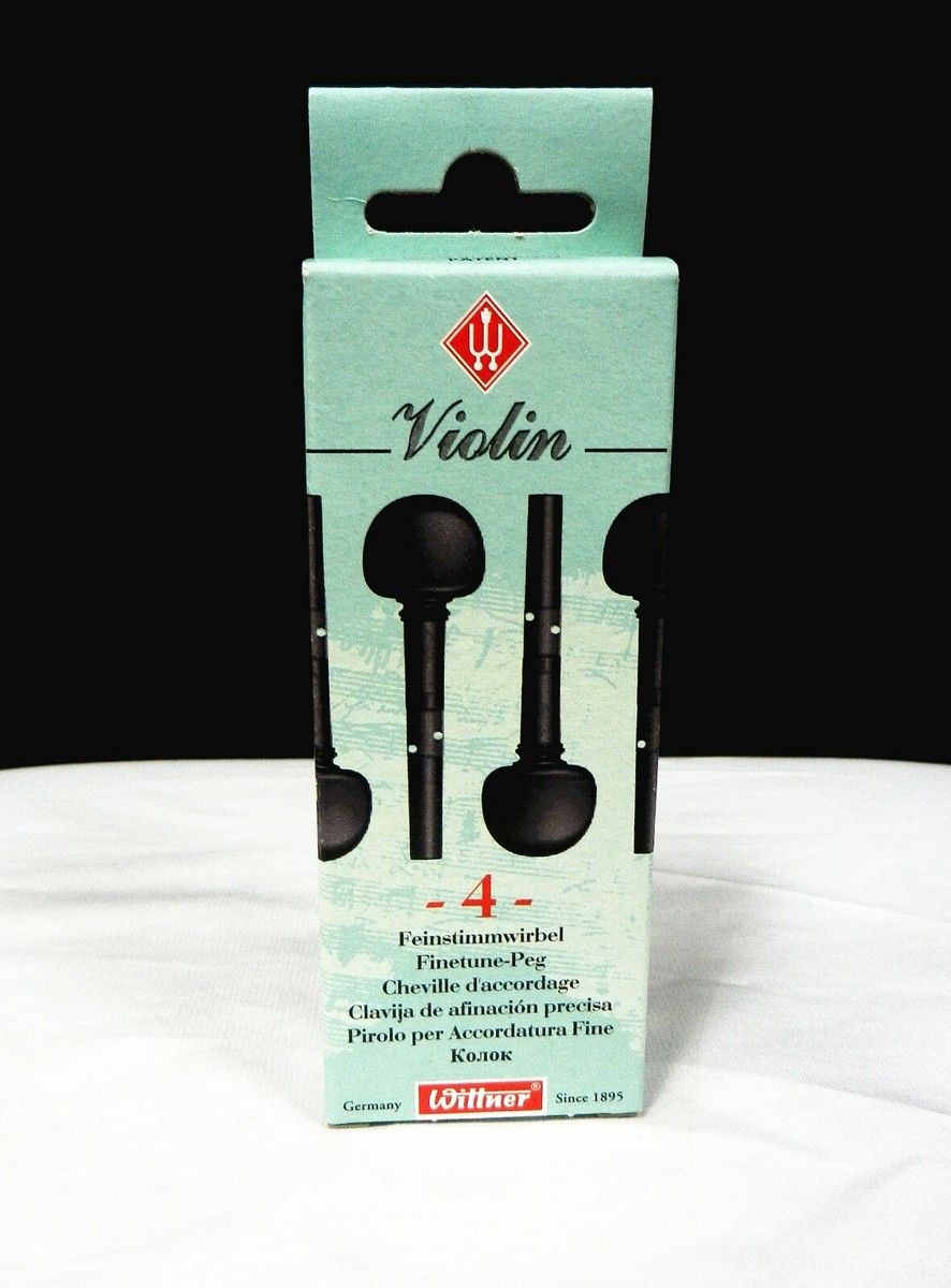 Brand New Genuine Wittner Finetune Violin Pegs Set (4/4-3/4