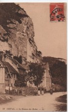 Old postcard - Orival - Le Hameau des Roches (1912)