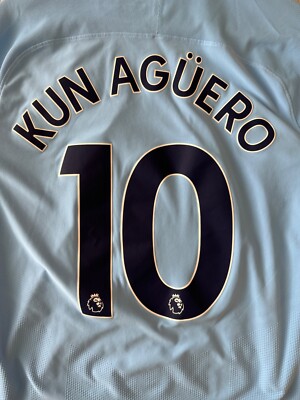 Manchester City 17/18 Home Kit Player Issue Version - Medium