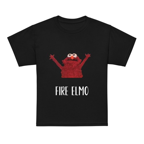 Youth Fire Elmo Graphic Tee