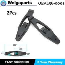 2Pcs Hood Latch Base L56-0001 For Kenworth Peterbilt Polyurethane 379 23-13857