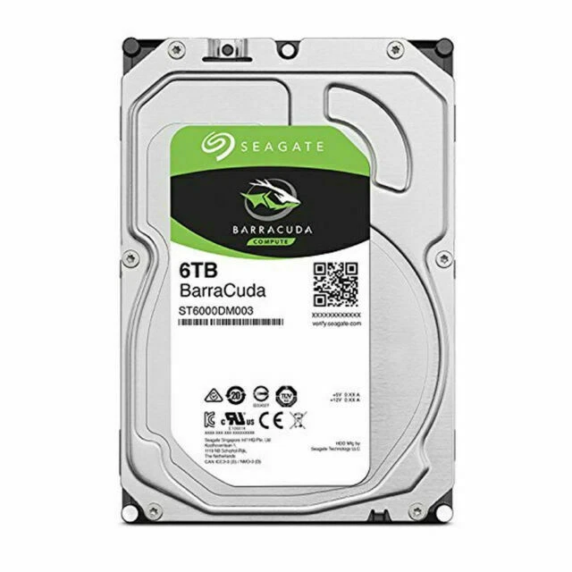 Internal Hard Disk Drives 6 TB Storage Capacity for sale | eBay
