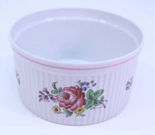 Spode Marlborough Sprays Casserole Souffle Dish Bowl Floral Ovenware Microwave