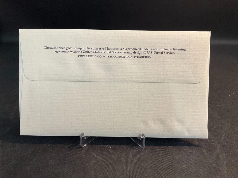 1995 PCS Richard Nixon Thirty-Seventh President 32¢ FDC 22K Gold Stamp Replica - Image 2 of 3