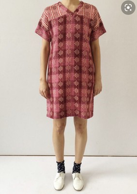 damask shift dress