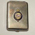 Vtg 1930s Match Safe Vesta Case Made In England Navy TSS Caledonia Steamship