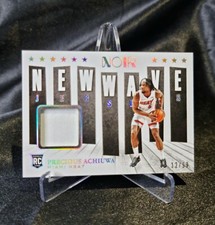 2020-21 Panini Noir precious achiuwa New Wave Jerseys Patch 12/99 🔥