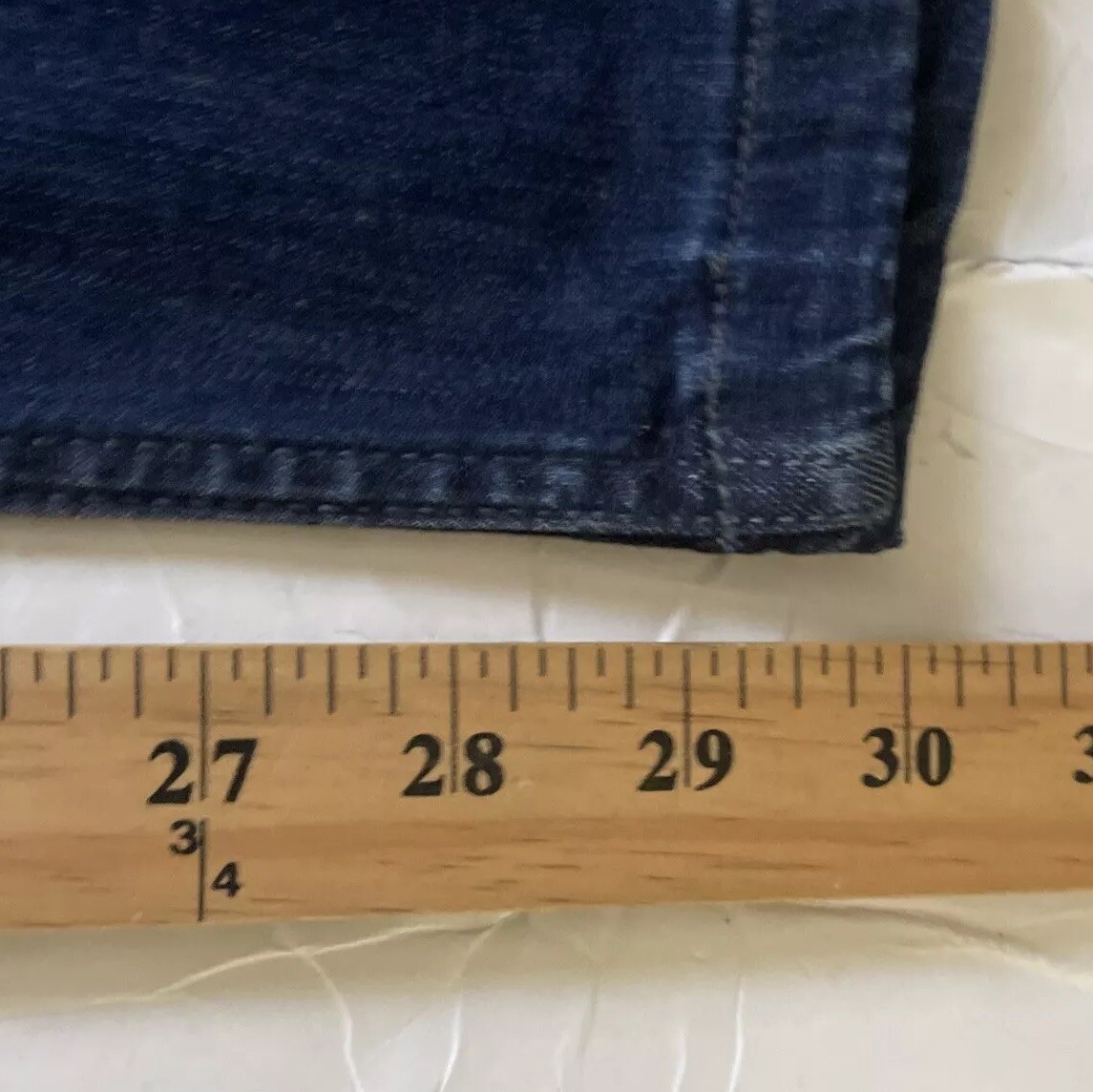 Mugsy Fultons Mens Jeans Size 38x30 Original Stretch Fit Straight Leg