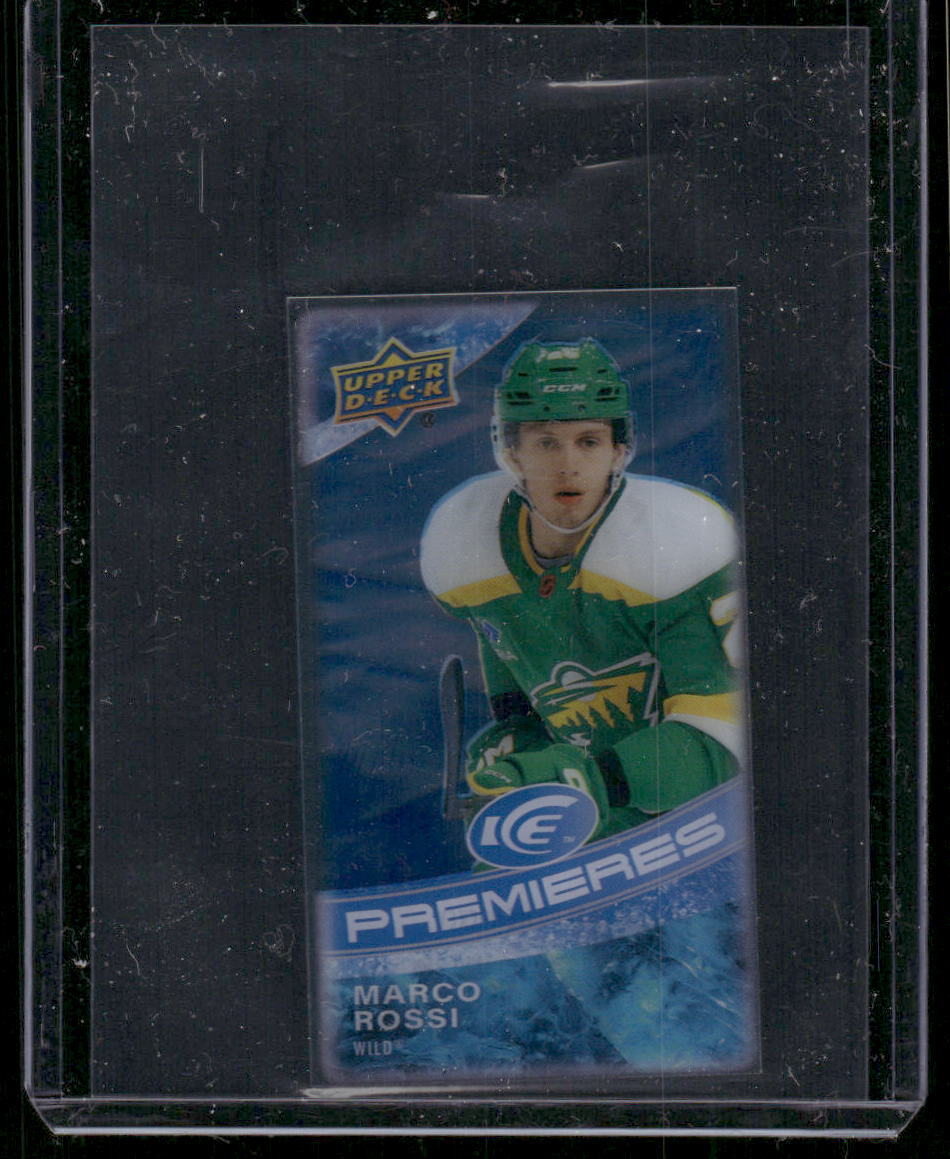 2022-23 Upper Deck Ice Marco Rossi Ice Premieres Mini RC #MI-2