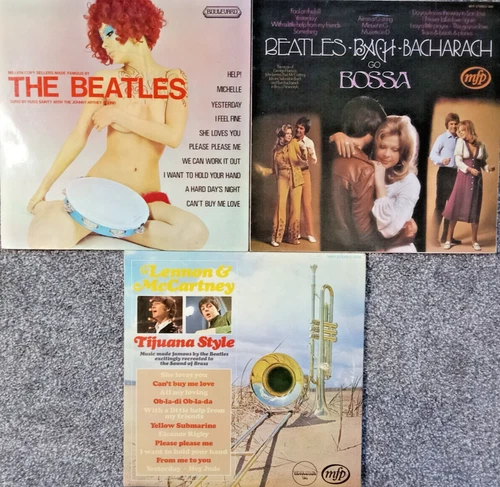 THE BEATLES Related Records Russ Sainty LATIN Alan Moorhouse BOSSA TIJUANA 3xLP