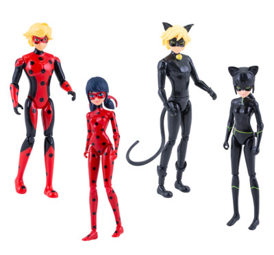 miraculous ladybug ladynoir doll