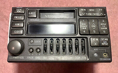 1995 Mitsubishi 3000GT Stealth OEM Infinity Audio Stereo 1995 Mitsubishi 3000GT Stealth OEM Infinity Audio Stereo