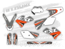 Kit Grafica NitroMX per KTM EXC EXC-F 125 250 300 450 525 2005 2006 2007 Enduro