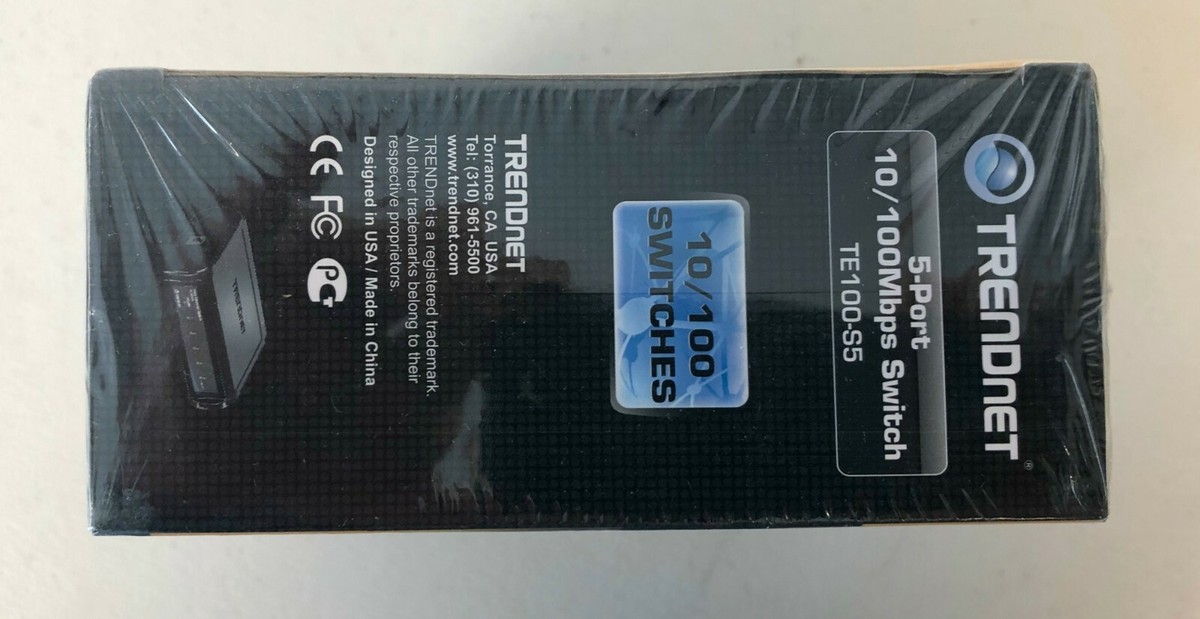 JUN TRENDnet TE100 (TE100S5) 5-Ports External Switch for sale