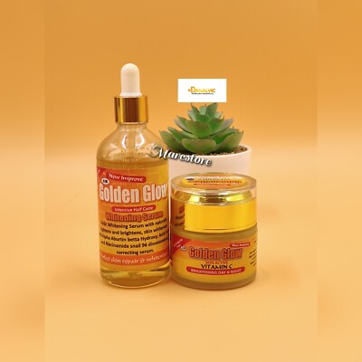 Golden Glow Skin Active Face Cream  60g + Intensive Serum 100ml