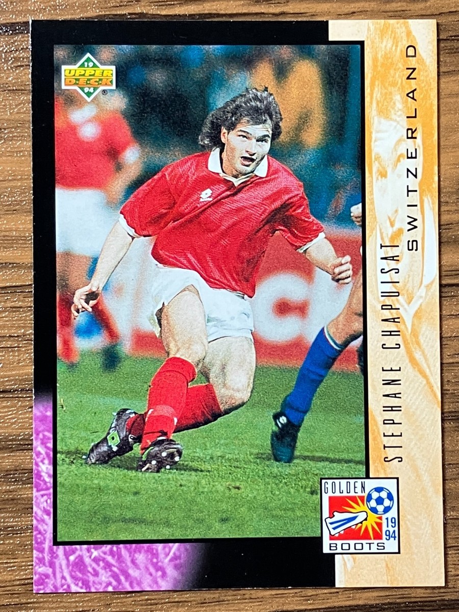 1994サッカーワールドカップUSA ワイン Upper Deck 1994 World Cup USA Soccer Card #323 Stephane Chapuisat
