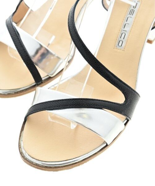 PELLICO Sandals SilverxBlack 38(Approx. 25cm) 2200445350083 PELLICO Sandals SilverxBlack 38(Approx. 25cm) 2200445350083