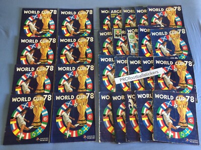Panini Fußball WM Argentinien 78 Album AUFKLEBER AB 1,50£ aussuchen aussuchen