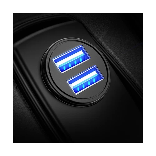 Car Charger, AINOPE Smallest 4.8A All Metal USB Car Charger Port Fast Charge ...