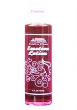 Emotion Lotion Cinnamon Flavored Warming Massage Lubrication Lube Glide 4oz USA