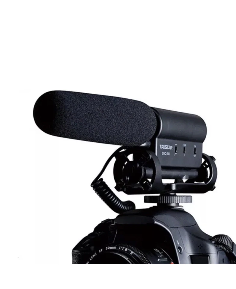 TAKSTAR SGC-598 Photography Interview Microphone Hotography for Nikon Canon DSLR - Image 2 of 4