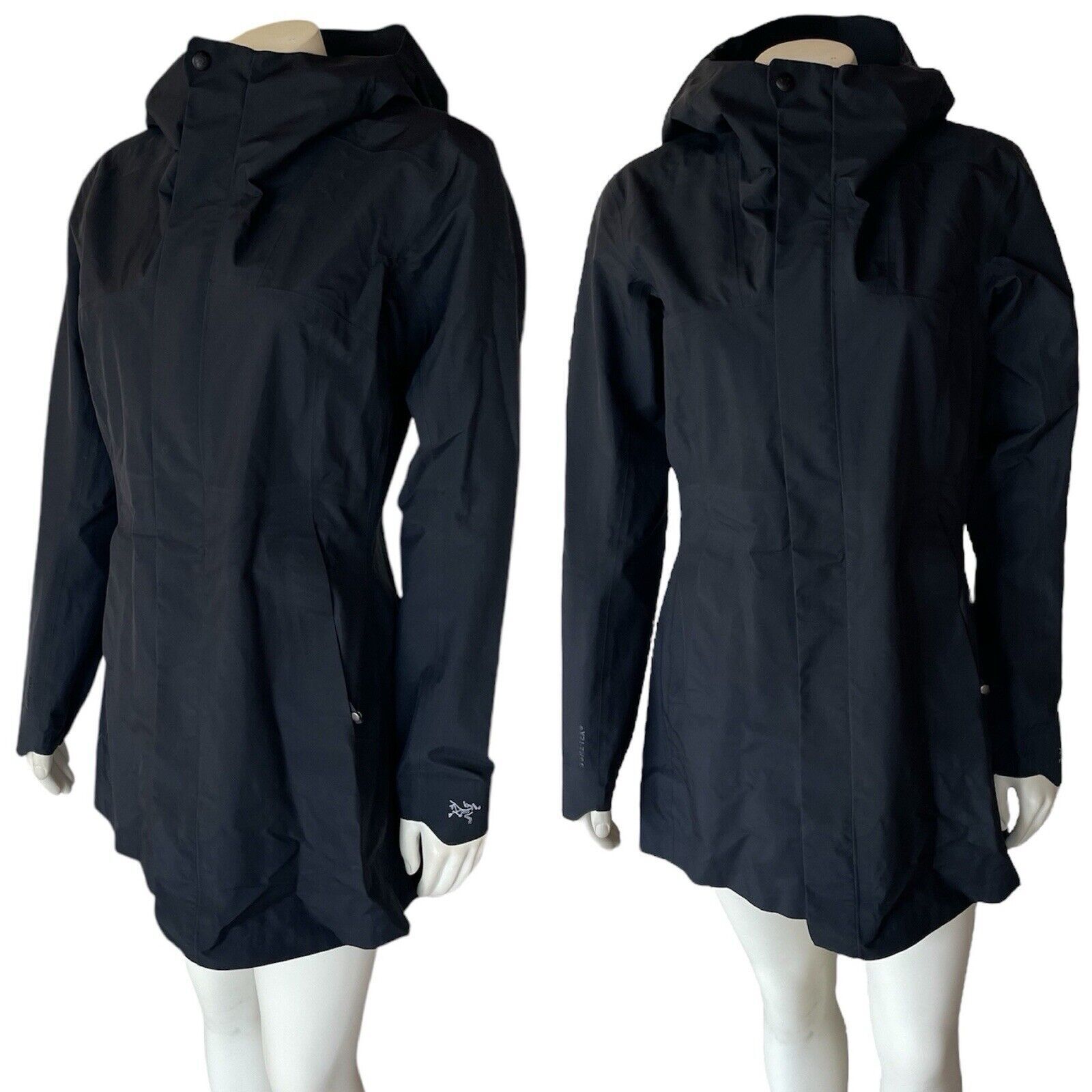 Arc'teryx Aphilia Impermeabile Donna GORE TEX Nero Piccolo Usatorato*