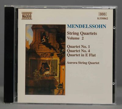 CD. Mendelssohn   Aurora String Quartet   String Quartets Volume 